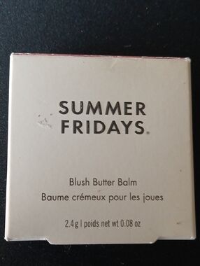 Summer Fridays Blush Butter Balm - Dusty Rose NIB